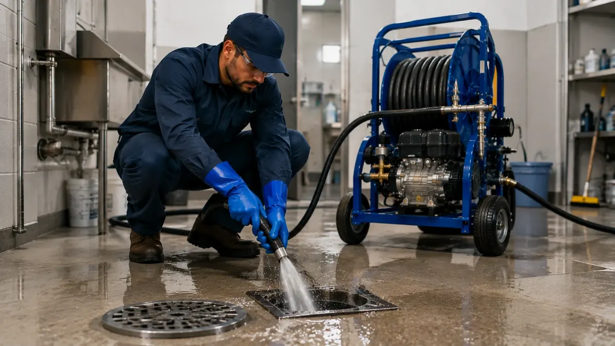 Floor Drain Hydro Jet Cleaning in Laguna Woods