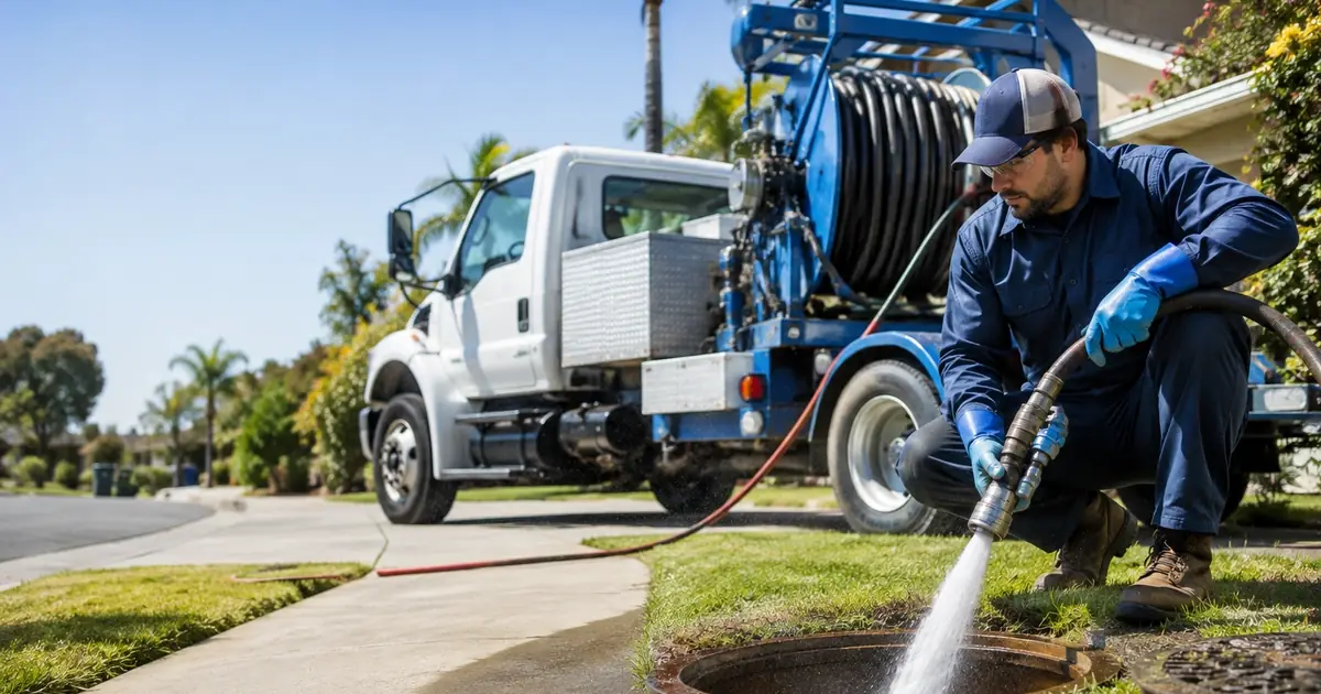 Hydro jet sewer cleaning Laguna Woods