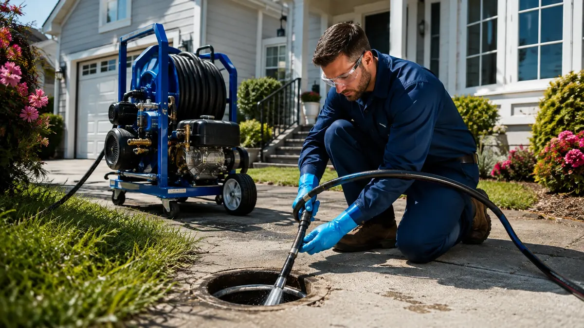 Residential Hydro Jet Drain Cleaning in Laguna Woods