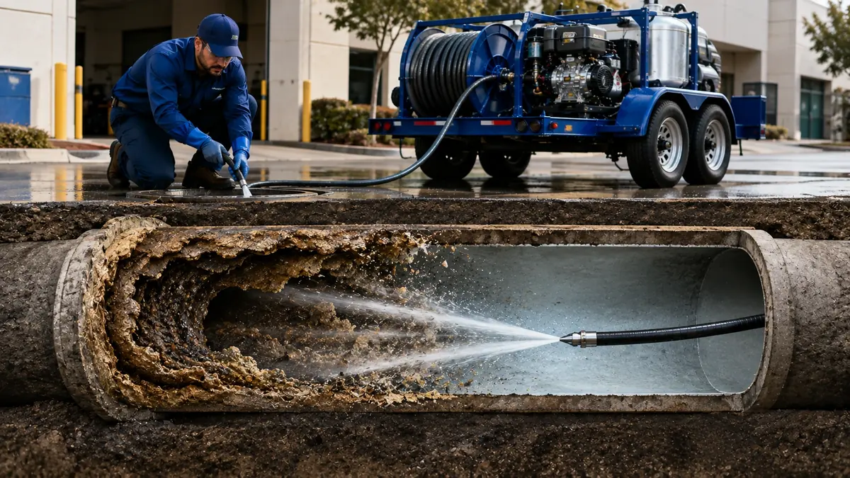 Sewer Pipe Descaling in Laguna Woods